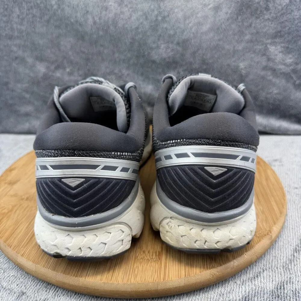 Brooks Ghost 11 Shoes Mens Size 11.5 2E Gray Running Sneakers 1102882E003